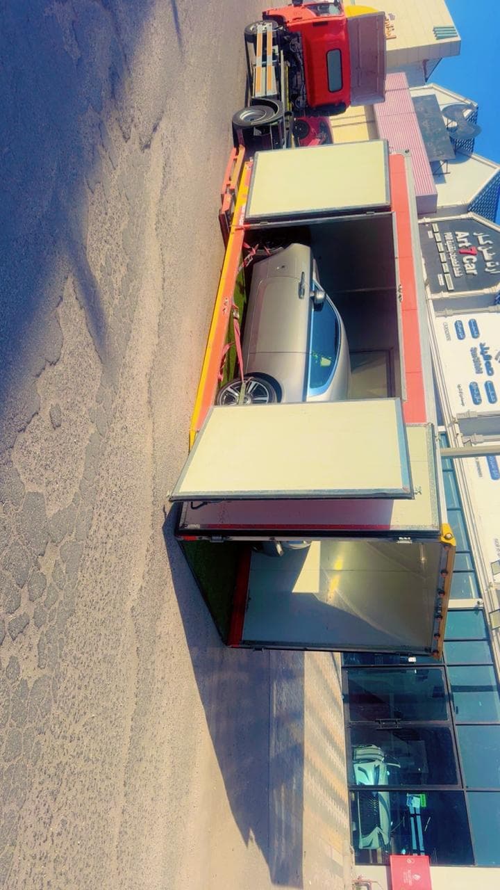 سطحة هيدروليك لنقل السيارات